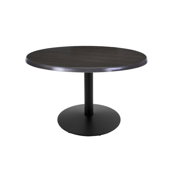 30" Tall In/Outdoor All-Season Table, 36" dia. Charcoal Top